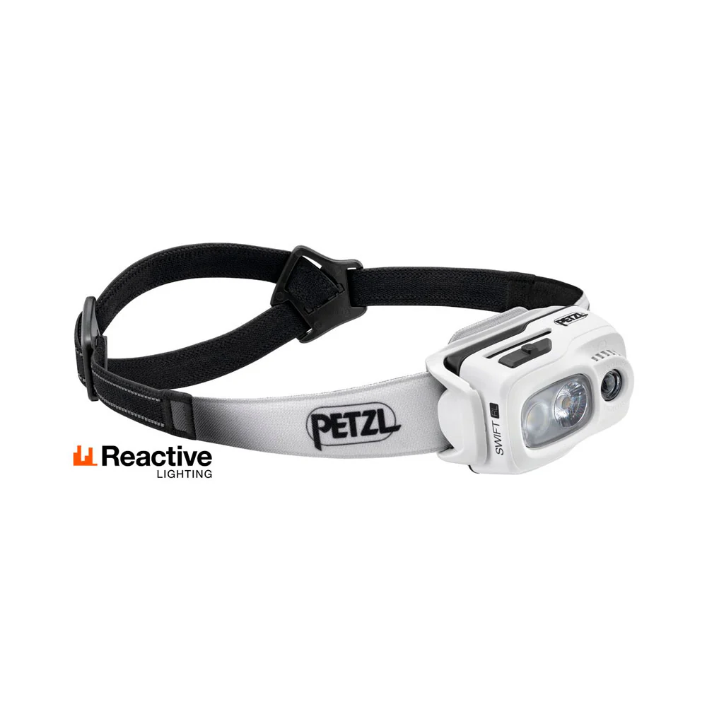 FRONTAL PETZL SWIFT RL 1100 LÚMENES - Blanco