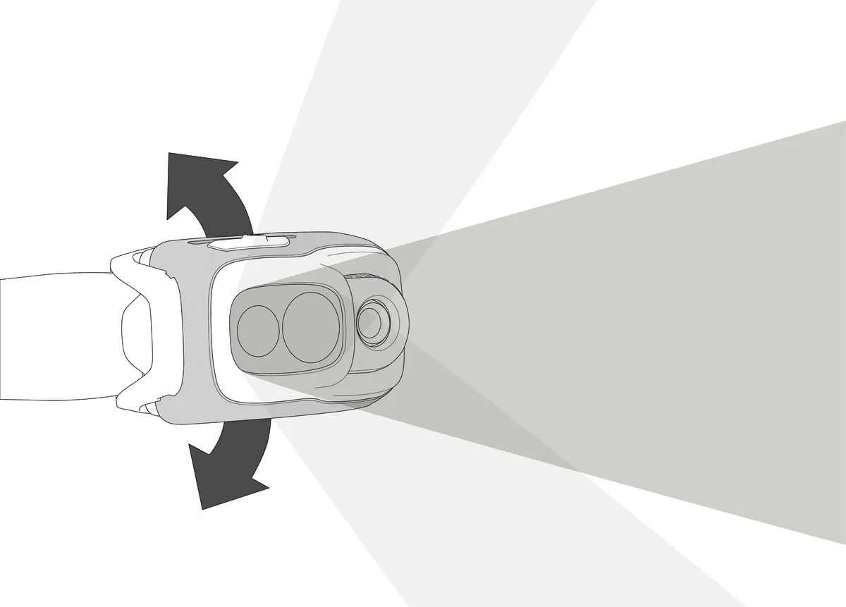 FRONTAL PETZL SWIFT RL 1100 LÚMENES - Blanco - Image 6