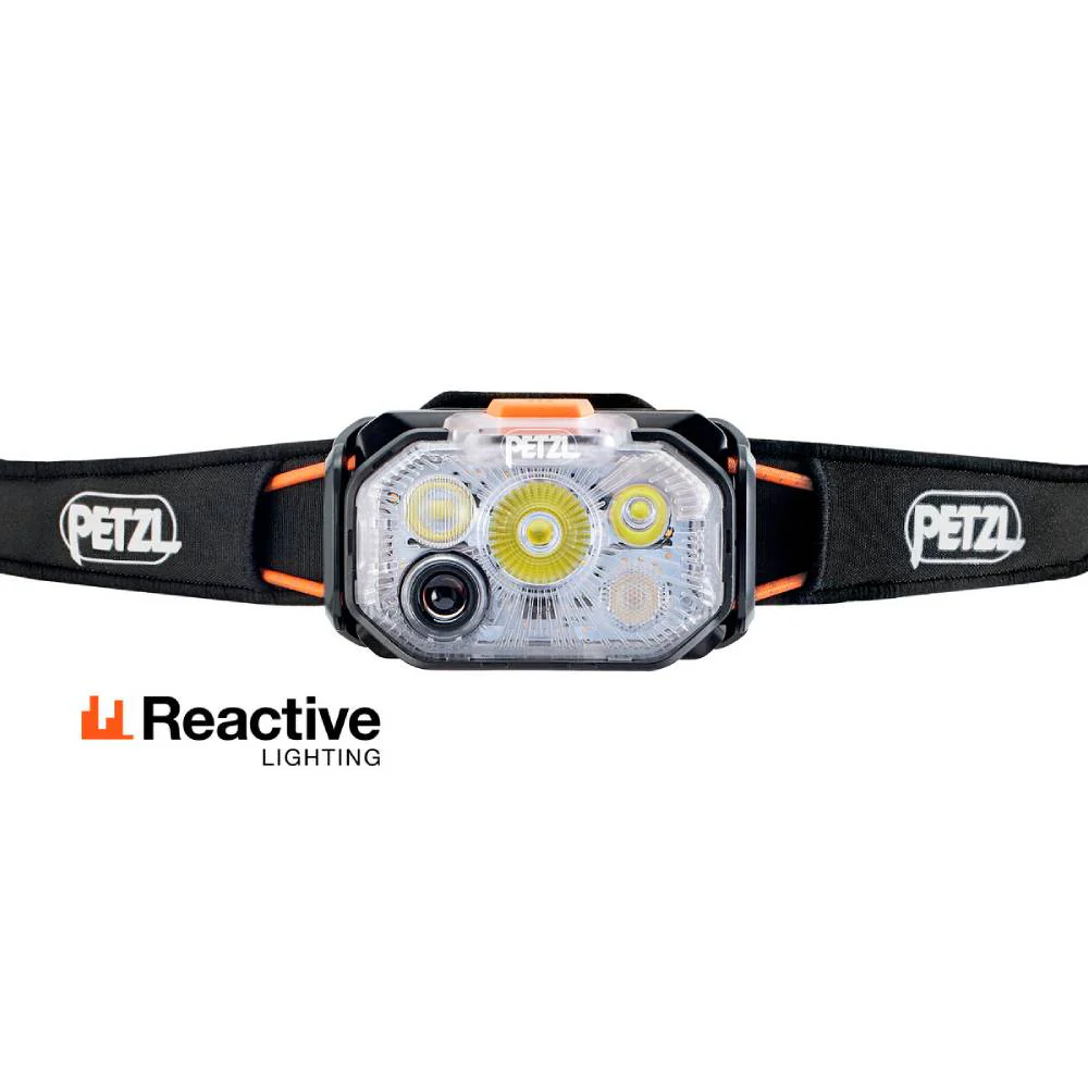 FRONTAL PETZL SWIFT RL 1200 LÚMENES - Black / Orange - Image 5