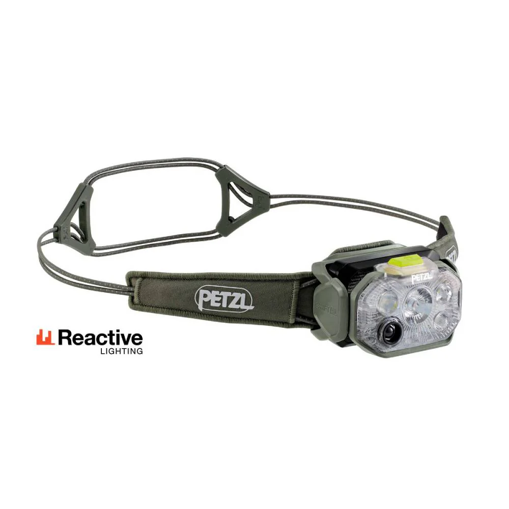 FRONTAL PETZL SWIFT RL 1200 LÚMENES - Jungle Green