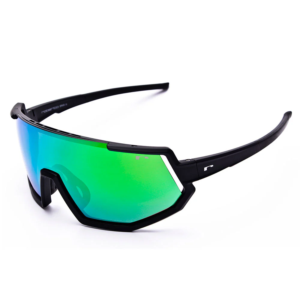 GAFAS DEPORTIVAS ROBERTO R-SERIES 10 - Black / Green - Image 2