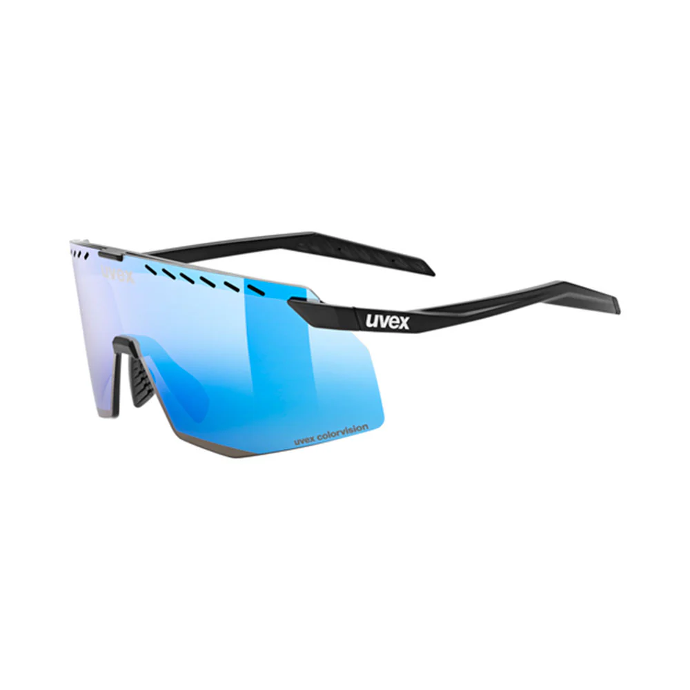 GAFAS DEPORTIVAS UVEX PACE STAGE CV - Black Matt / Blue - Image 2