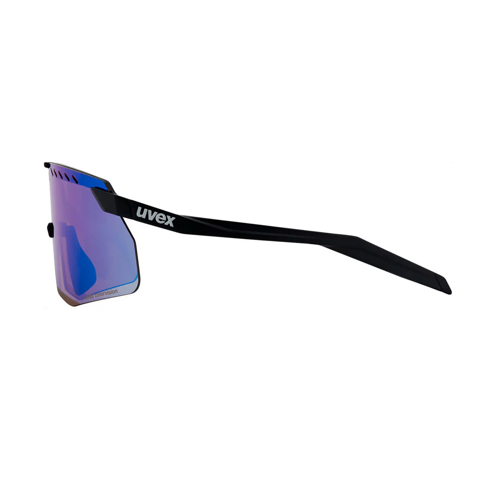 GAFAS DEPORTIVAS UVEX PACE STAGE CV - Black Matt / Blue - Image 4