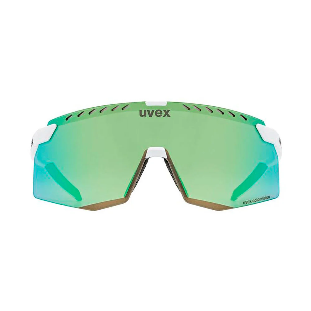 GAFAS DEPORTIVAS UVEX PACE STAGE CV - White Matt / Green