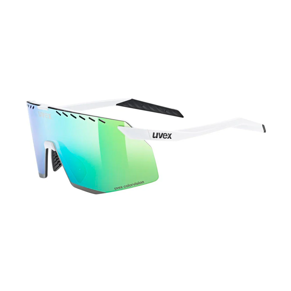 GAFAS DEPORTIVAS UVEX PACE STAGE CV - White Matt / Green - Image 2