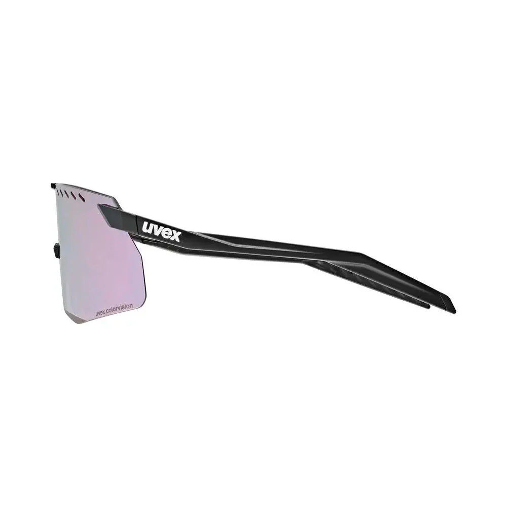 GAFAS DEPORTIVAS UVEX PACE STAGE S CV - Black Matt / Pushy Pink - Image 4