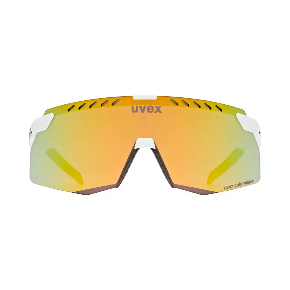 GAFAS DEPORTIVAS UVEX PACE STAGE S CV - White Matt / Yummy Yellow