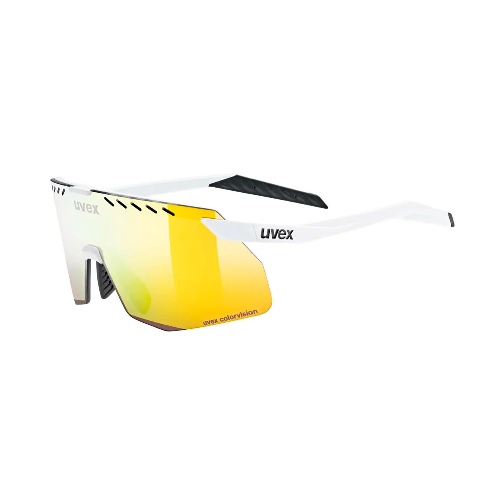 GAFAS DEPORTIVAS UVEX PACE STAGE S CV - White Matt / Yummy Yellow - Image 2