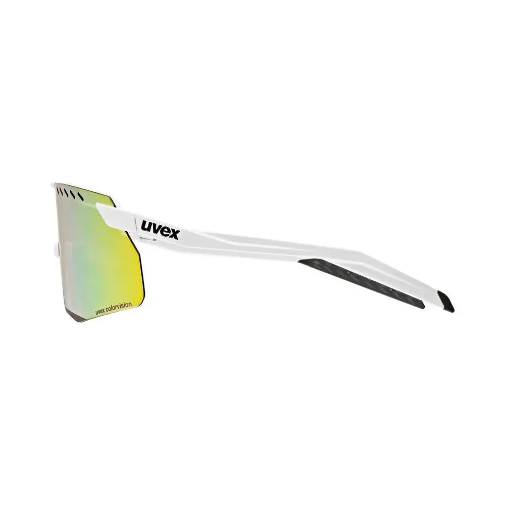 GAFAS DEPORTIVAS UVEX PACE STAGE S CV - White Matt / Yummy Yellow - Image 4