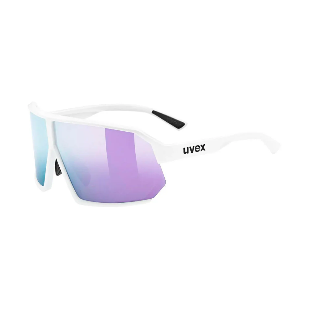 GAFAS DEPORTIVAS UVEX SPORTSTYLE 237 - White Matt / Mirror Lavender - Image 2