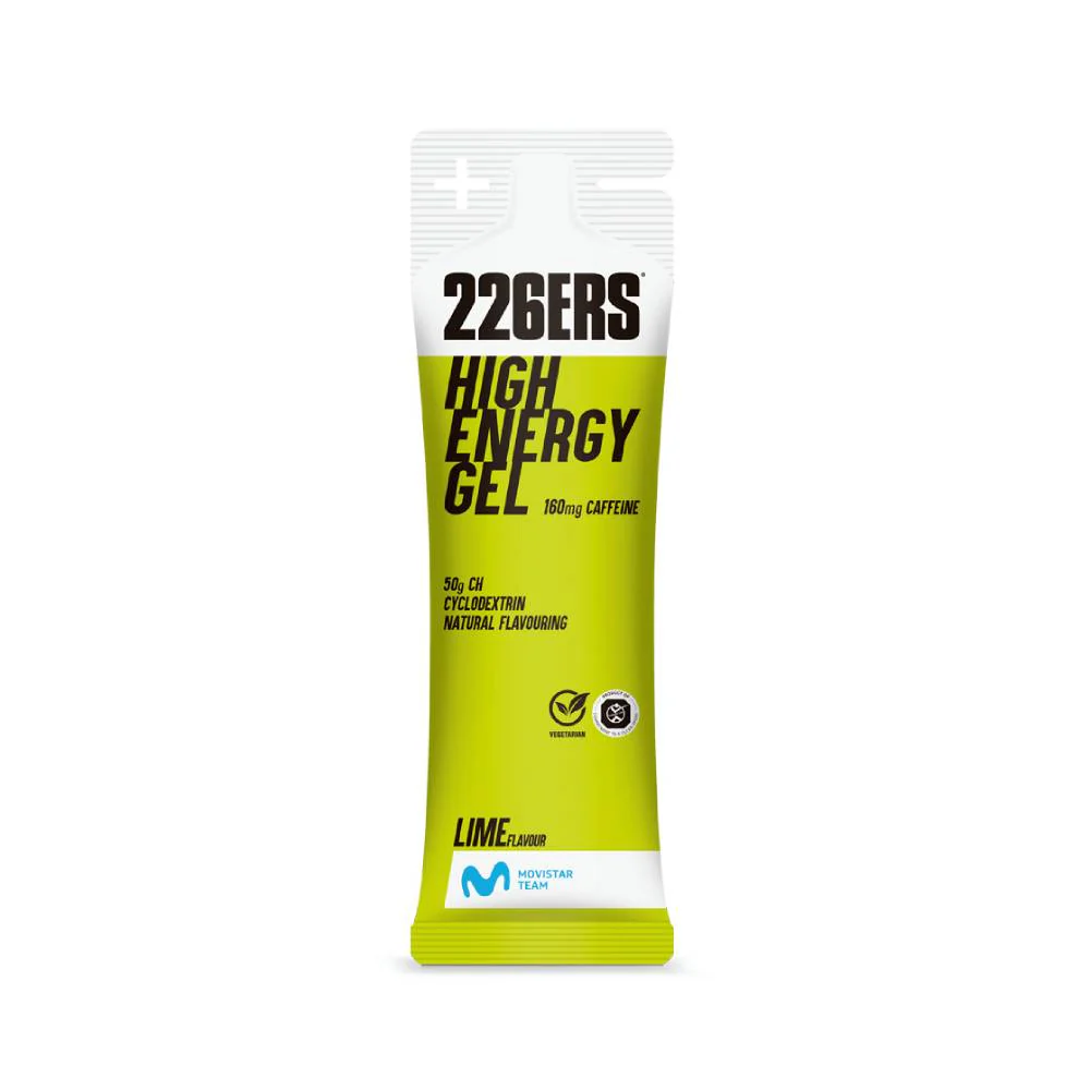GEL ENERGÉTICO 226ERS HIGH ENERGY GEL - Cafeína 160mg - Lima