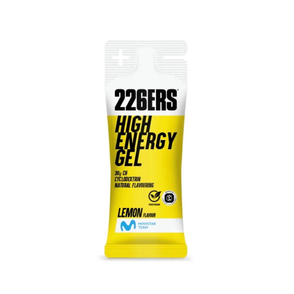 GEL ENERGÉTICO 226ERS HIGH ENERGY GEL XS - Limón