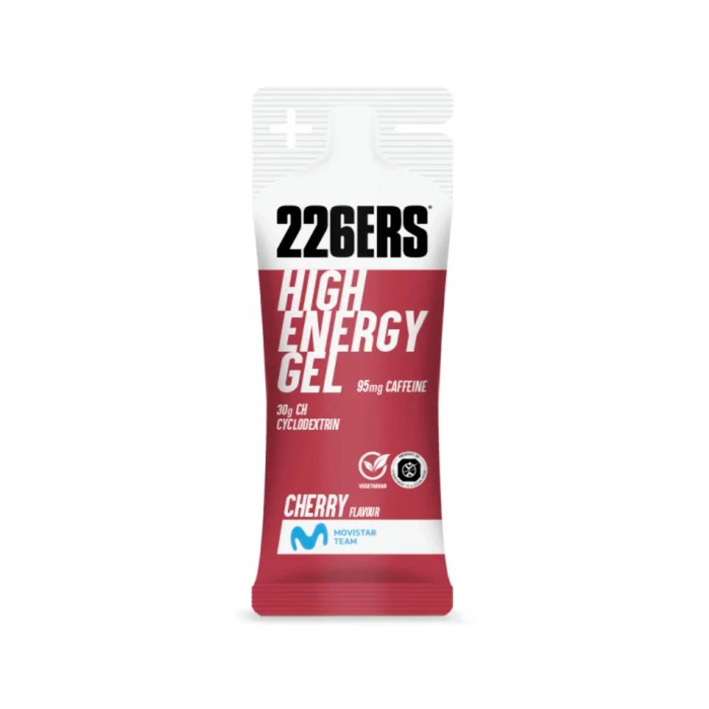 GEL ENERGÉTICO 226ERS HIGH ENERGY GEL XS - Cafeína 95mg - Cereza