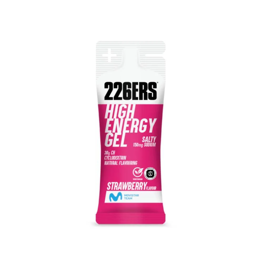 GEL ENERGÉTICO 226ERS HIGH ENERGY GEL XS - Fresa Salada