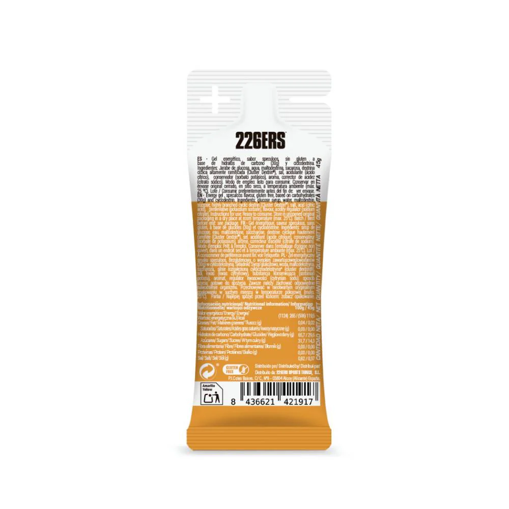 GEL ENERGÉTICO 226ERS HIGH ENERGY GEL XS - Speculoos Salado - Image 2