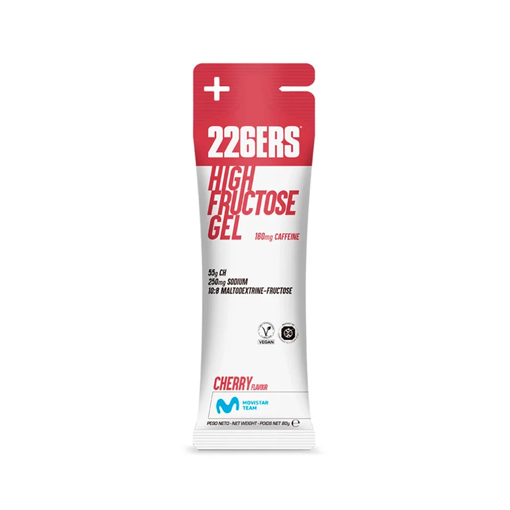 GEL ENERGÉTICO 226ERS HIGH FRUCTOSE - Cafeína 160 mg - Cereza