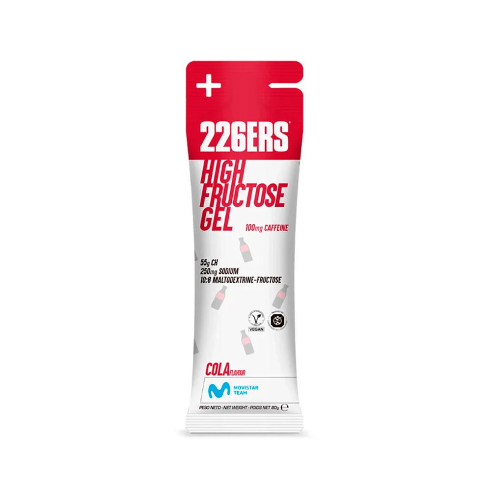 GEL ENERGÉTICO 226ERS HIGH FRUCTOSE - Cafeína 100 mg - Cola