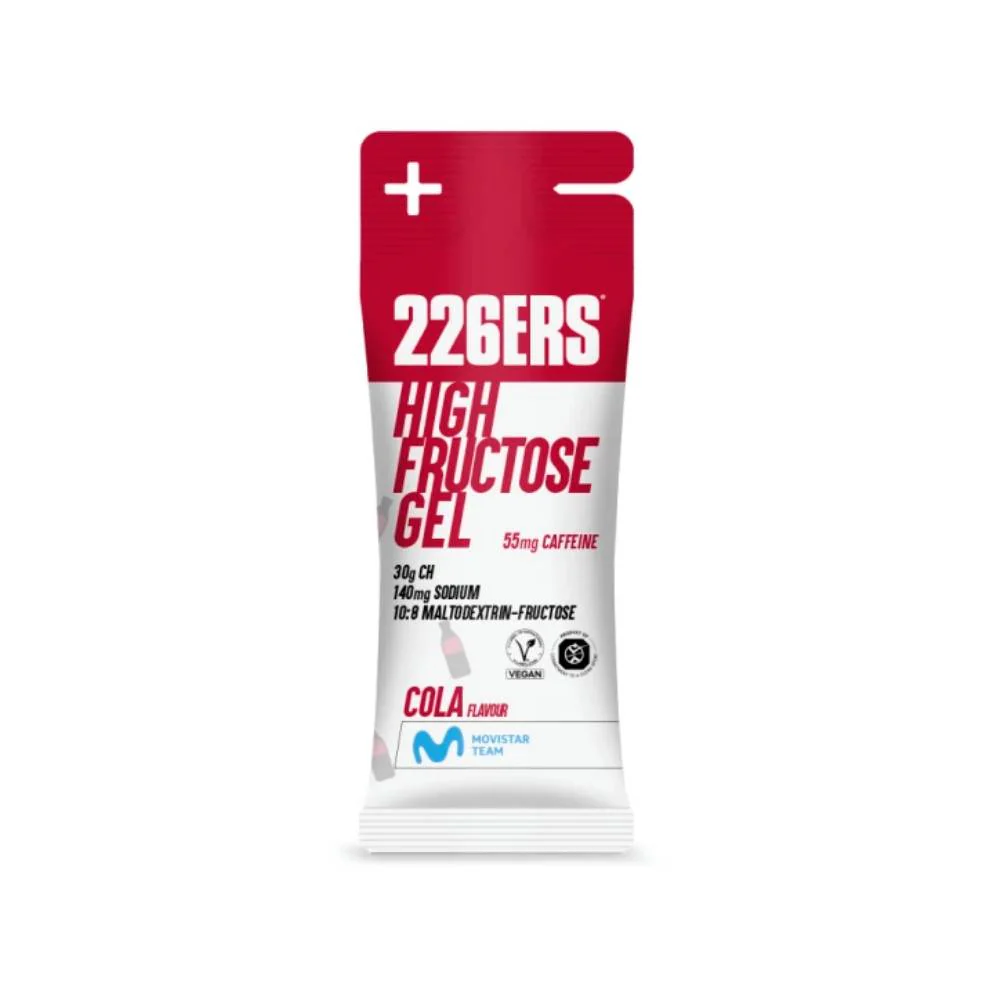 GEL ENERGÉTICO 226ERS HIGH FRUCTOSE XS - Cafeína 55mg - Cola