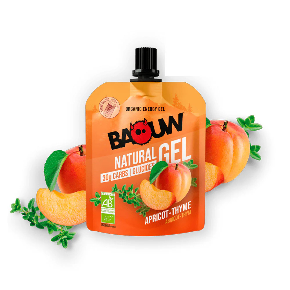 GEL ENERGÉTICO BAOUW - Albaricoque - Tomillo