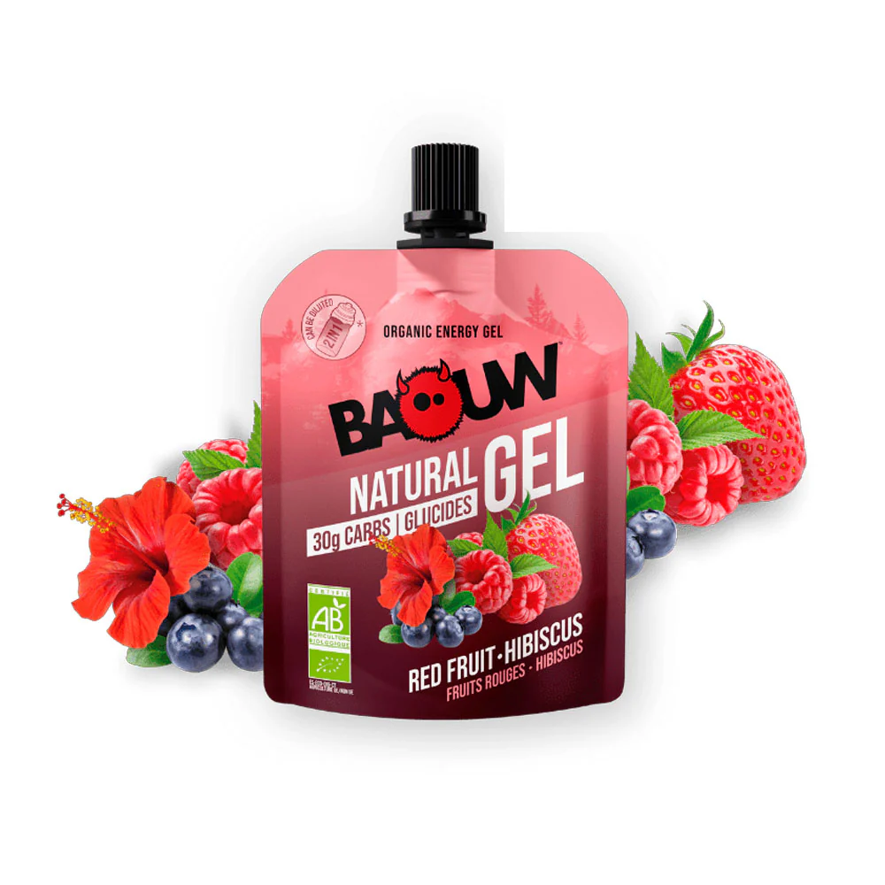 GEL ENERGÉTICO BAOUW - Frutos Rojos e Hibisco