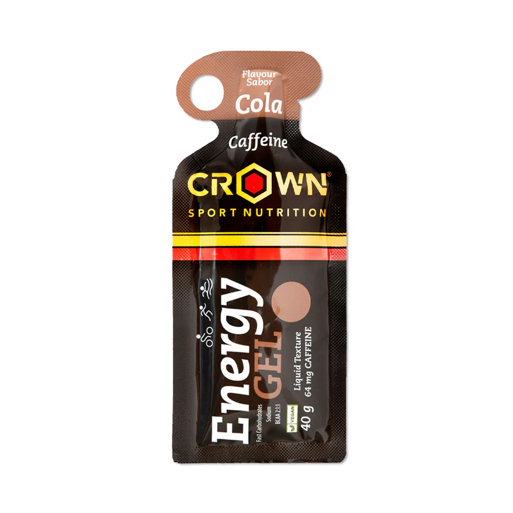 GEL ENERGÉTICO CROWN ENERGY GEL - Cafeína 64mg - Cola