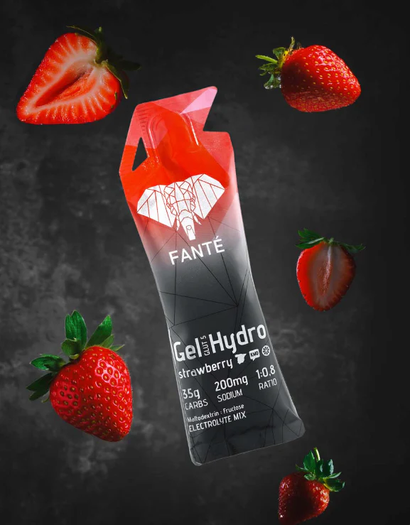 GEL ENERGÉTICO FANTÉ GEL HYDRO 35 - Fresa - Image 2