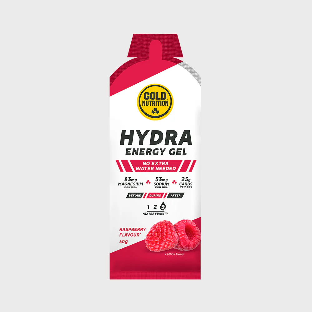 GEL ENERGÉTICO GOLD NUTRITION HYDRA GEL - Frambuesa