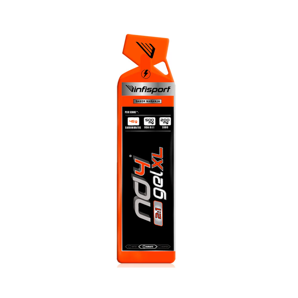 GEL ENERGÉTICO INFISPORT ND4 2:1 XL - Naranja