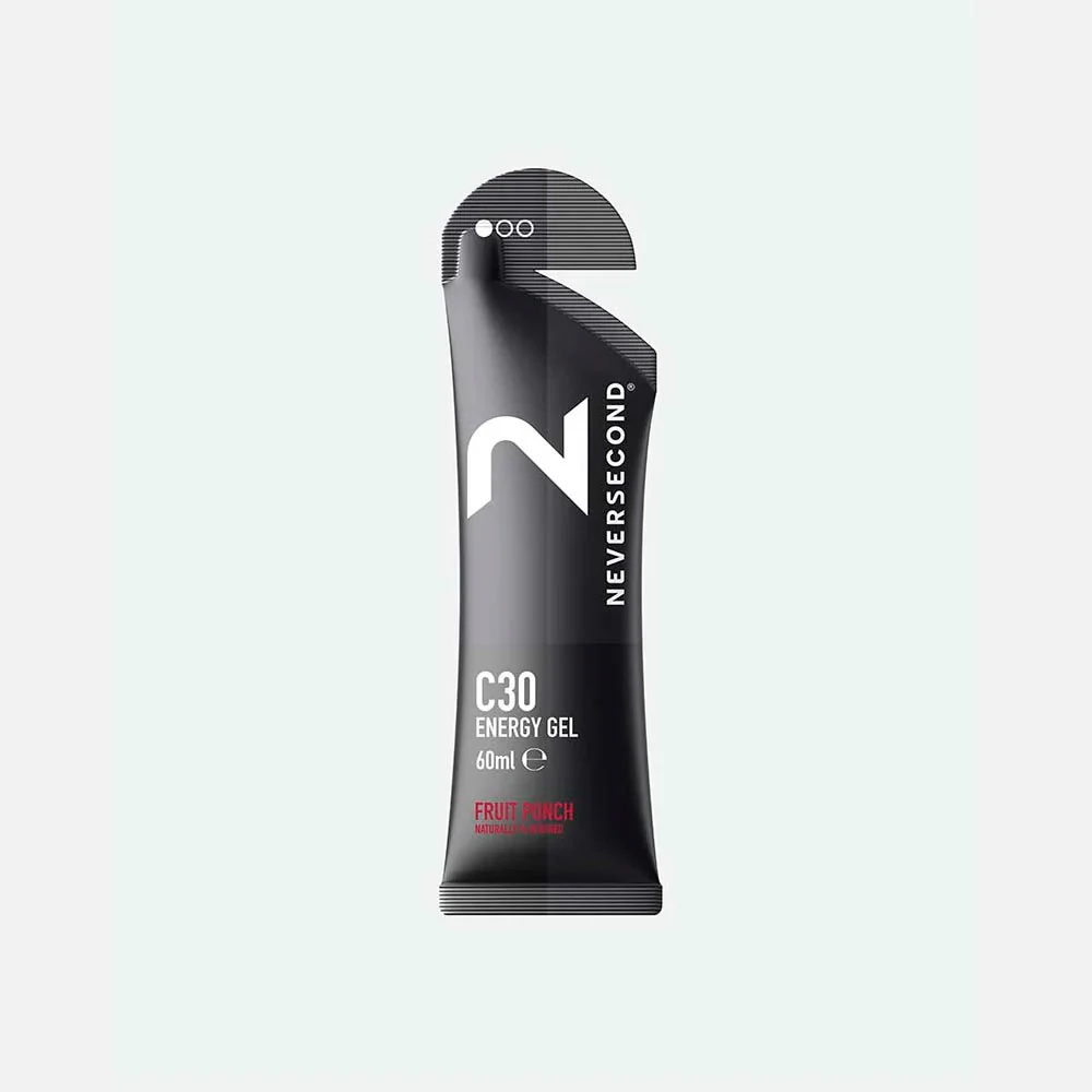 GEL ENERGÉTICO NEVERSECOND C30 PONCHE DE FRUTAS