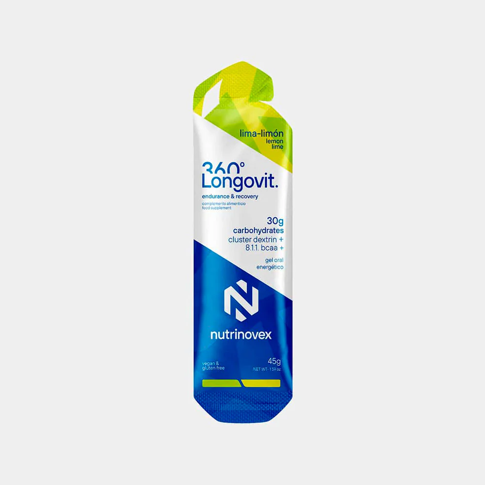 GEL ENERGÉTICO NUTRINOVEX LONGOVIT 360 - Lima Limón
