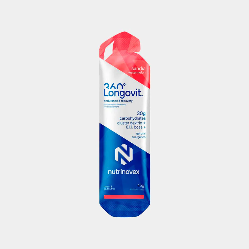 GEL ENERGÉTICO NUTRINOVEX LONGOVIT 360 - Sandia