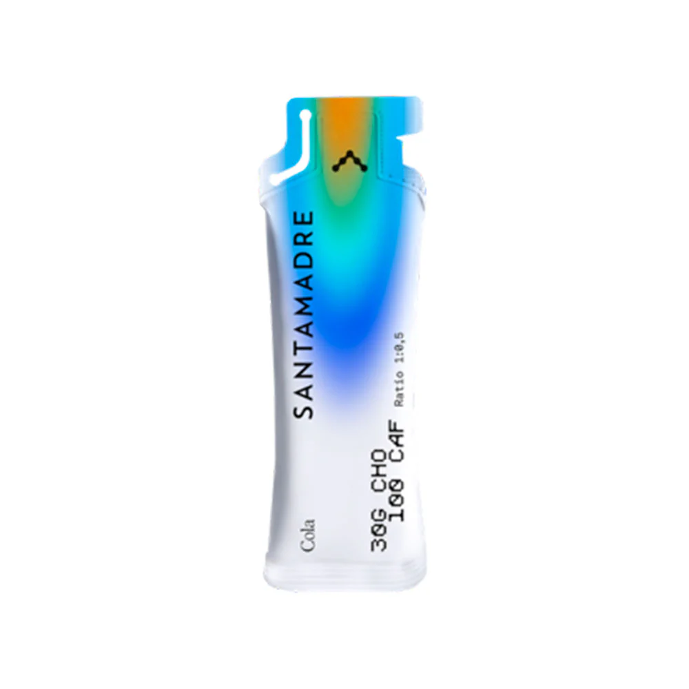 GEL ENERGÉTICO SANTA MADRE 30CHO 100 CAF - Cafeína 100mg- Cola