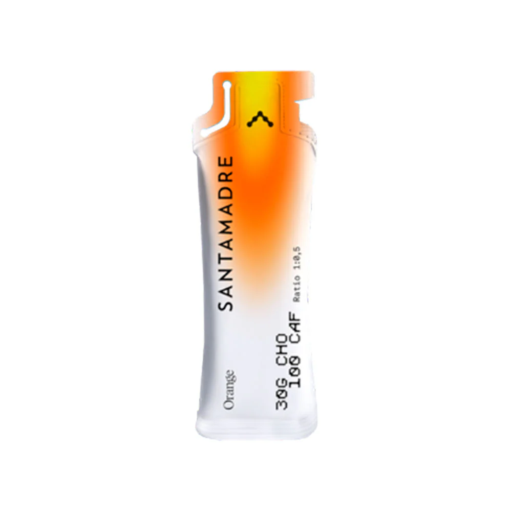 GEL ENERGÉTICO SANTA MADRE 30CHO 100 CAF - Cafeína 100mg- Naranja