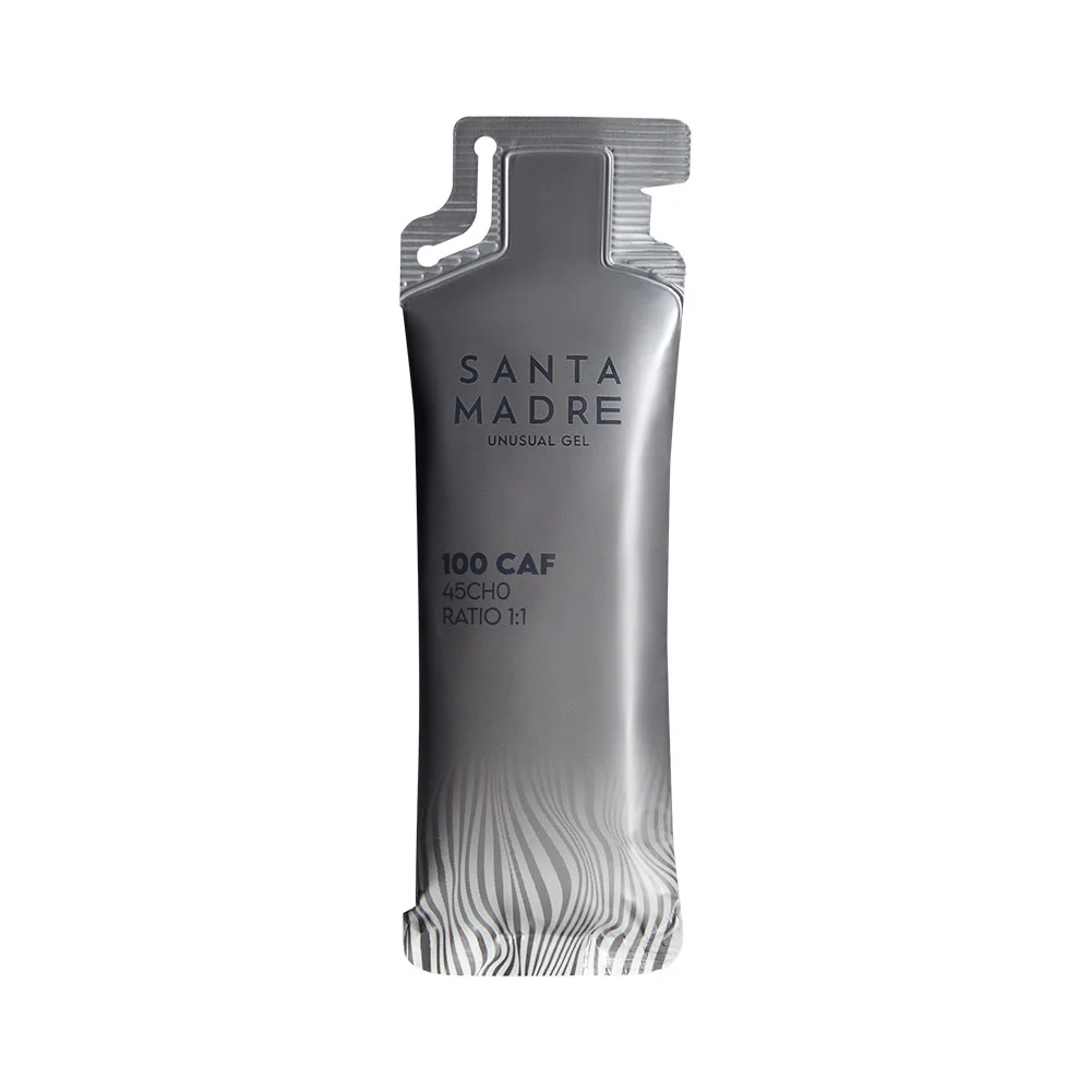 GEL ENERGÉTICO SANTA MADRE UNUSUAL GEL 45CHO 100 CAF - Cafeína 100mg - Neutro