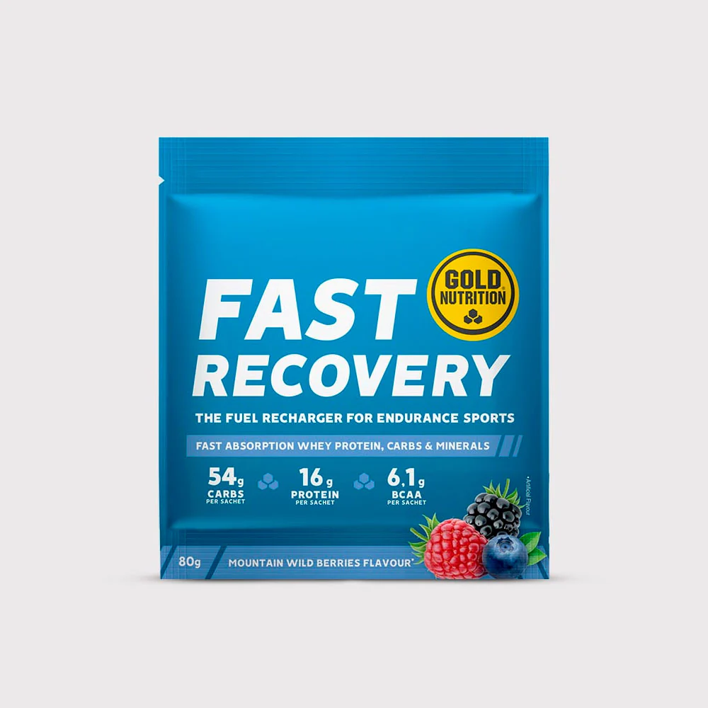 RECUPERADOR MUSCULAR GOLD NUTRITION FAST RECOVERY - Frutos del Bosque - Image 2