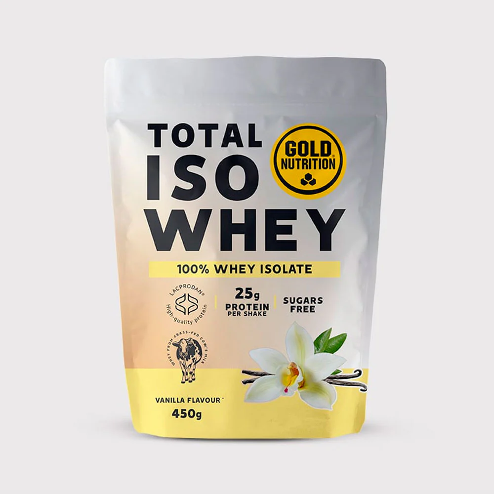 PROTEÍNA GOLD NUTRITION TOTAL ISO WHEY - Vainilla