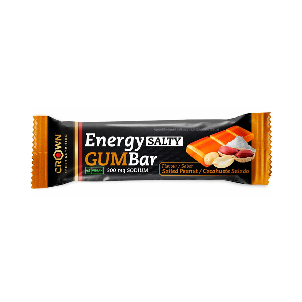 GOMINOLA ENERGÉTICA CROWN ENERGY GUM BAR - Cacahuete Salado