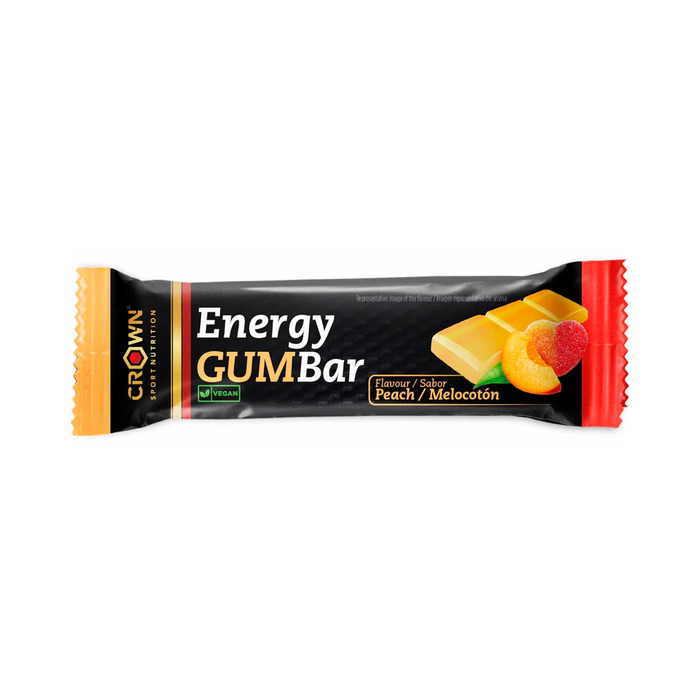 GOMINOLA ENERGÉTICA CROWN ENERGY GUM BAR - Melocotón