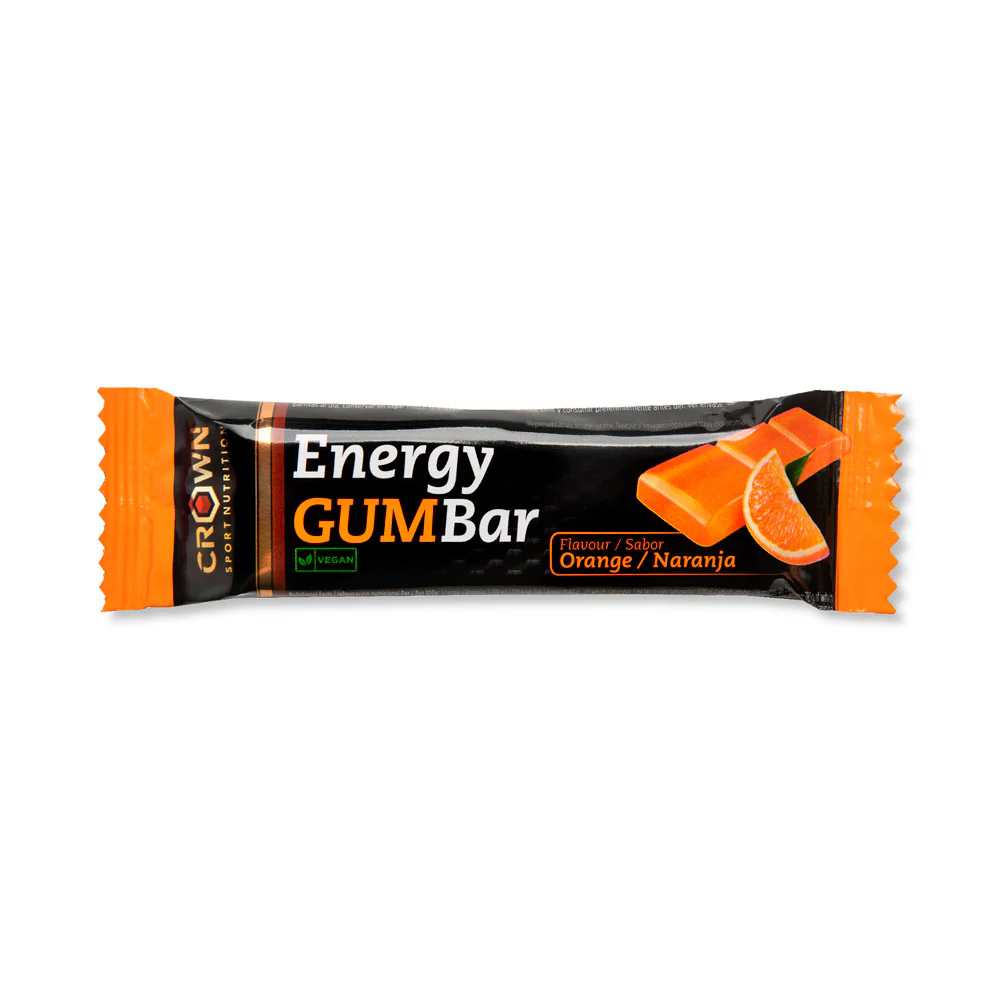 GOMINOLA ENERGÉTICA CROWN ENERGY GUM BAR - Naranja