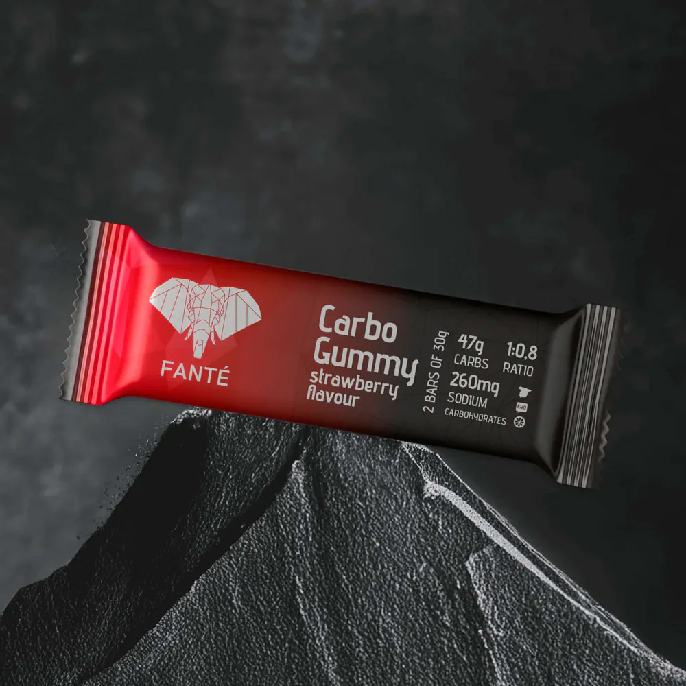 GOMINOLA ENERGÉTICA FANTÉ CARBO GUMMY - Fresa - Image 2