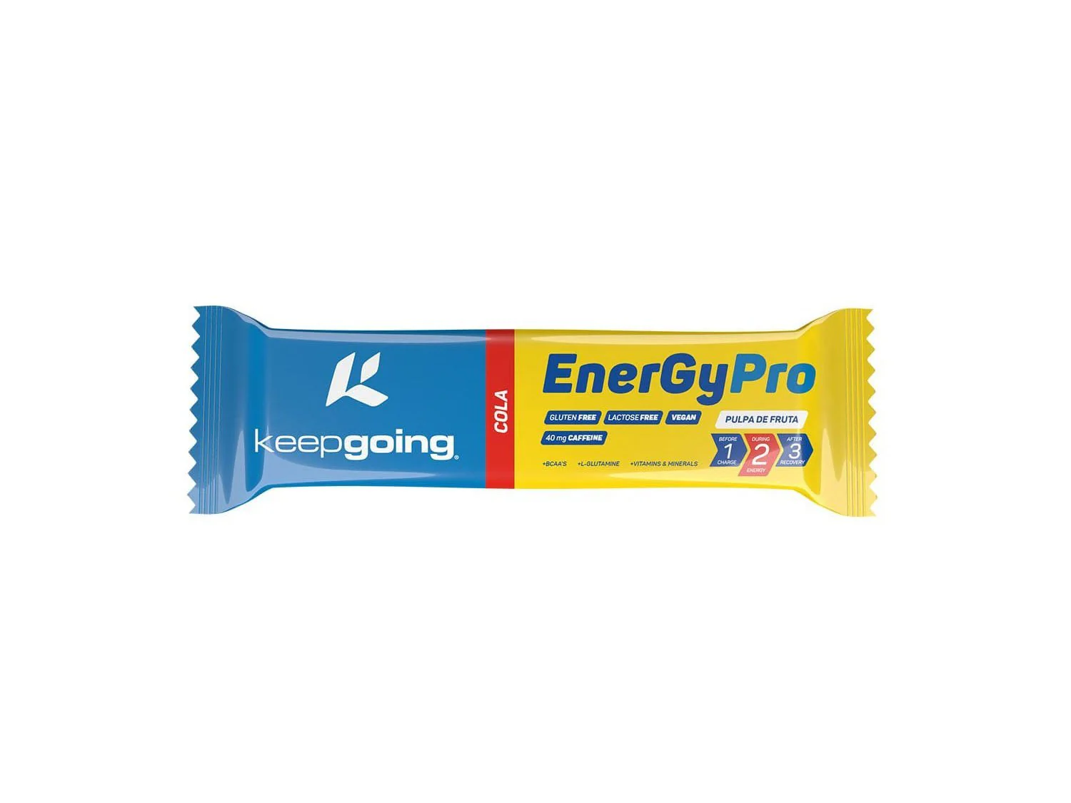 GOMINOLA ENERGÉTICA KEEPGOING ENERGYPRO - Cafeína 40mg - Cola