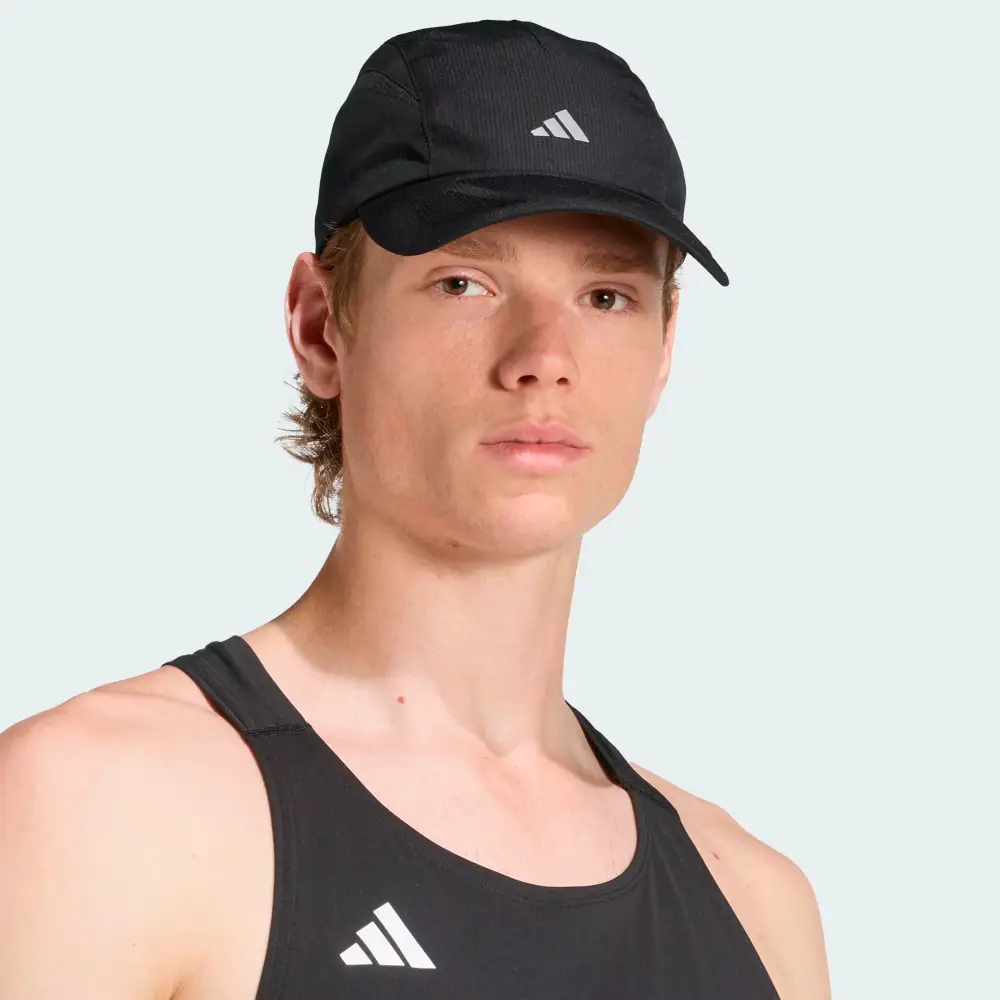 GORRA ADIDAS RUNNINGXADIZERO LIGHTWEIGHT CLIMACOOL - Black / Reflective Silver