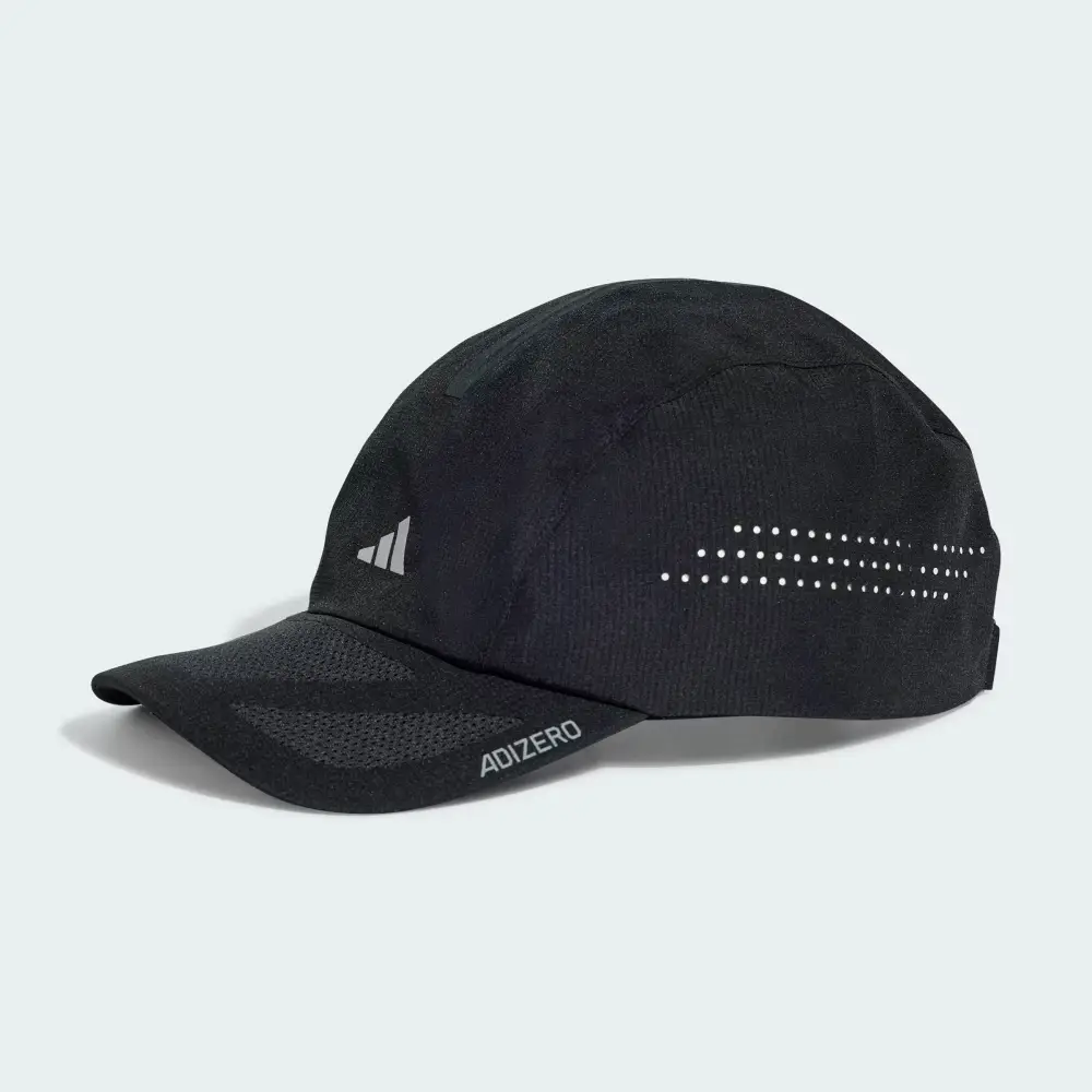 GORRA ADIDAS RUNNINGXADIZERO LIGHTWEIGHT CLIMACOOL - Black / Reflective Silver - Image 3