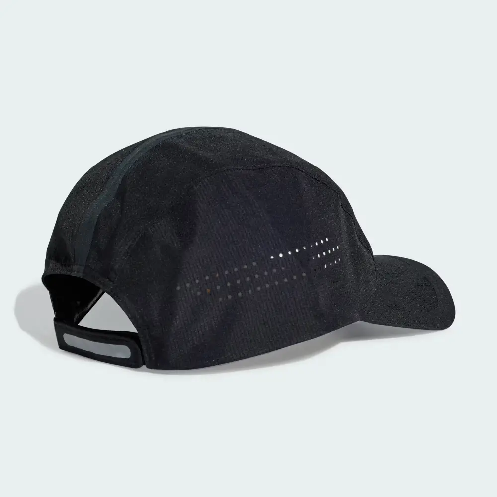 GORRA ADIDAS RUNNINGXADIZERO LIGHTWEIGHT CLIMACOOL - Black / Reflective Silver - Image 4