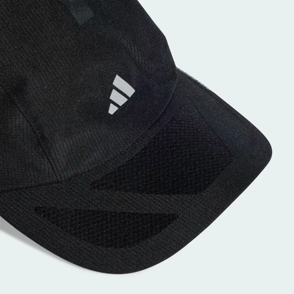 GORRA ADIDAS RUNNINGXADIZERO LIGHTWEIGHT CLIMACOOL - Black / Reflective Silver - Image 5