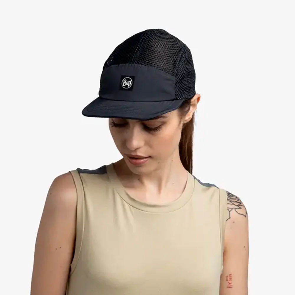 GORRA BUFF 5 PANEL AIR - Saret Black - Image 4