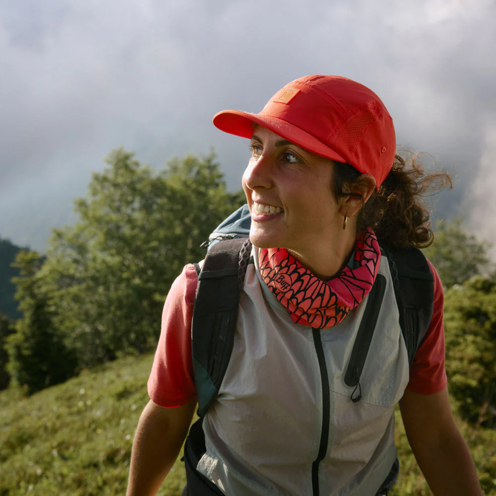 GORRA BUFF 5 PANEL GO - Solid Poppy - Image 3