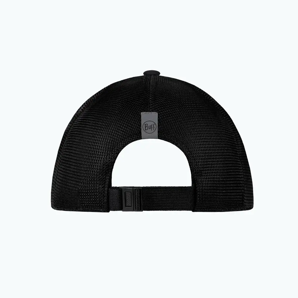 GORRA BUFF EXPLORE TRUCKER - Cream Logo Black - Image 3