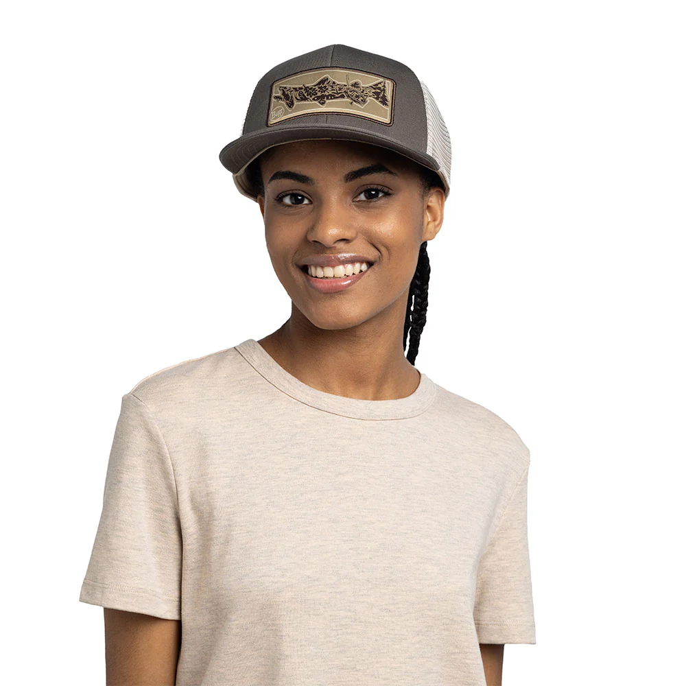 GORRA BUFF EXPLORE TRUCKER - Lake River Khaki - Image 3