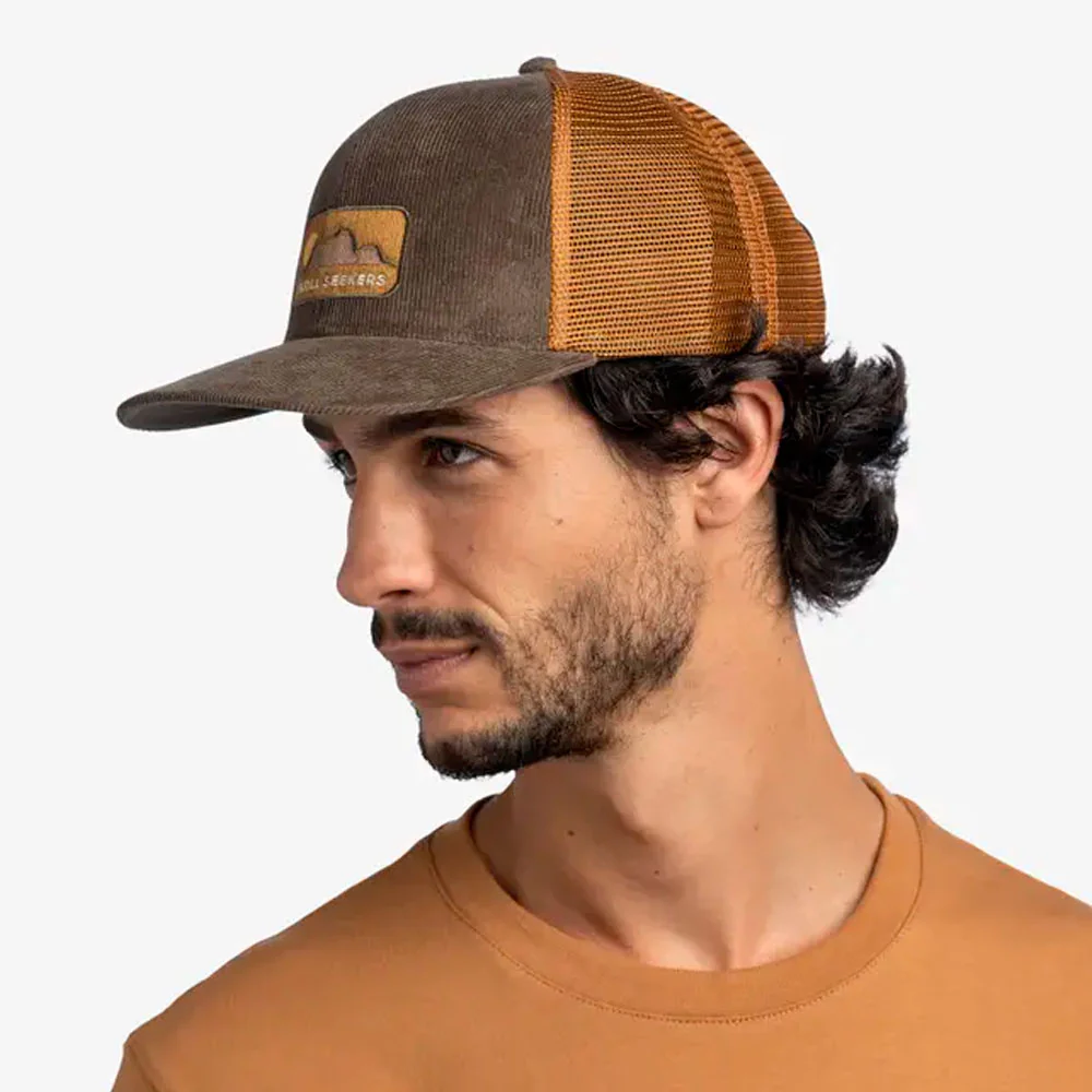 GORRA BUFF EXPLORE TRUCKER - Rhoes Brown - Image 3